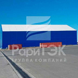 Hangars 60x30 and 37x40 m, for storing helicopters and aircraft