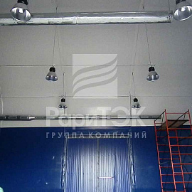 Hangar 24x12x10 m., Cementation workshop, Orenburg region.