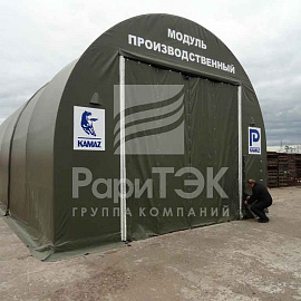 Hangar 17.5х7х5.5 for storage and repair of dual-purpose vehicles, Republic of Tatarstan.