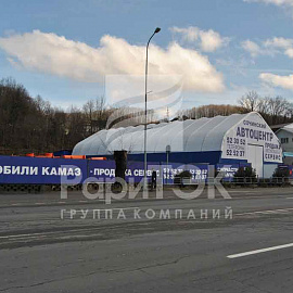 Hangar 36х18х10 m., Autocentre Kamaz, Krasnodar Territory.