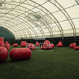 Hangar 52x24x10 m., For playing paintball, Krasnodar region