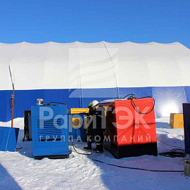 Hangar 21x18x10 Warehouse 21x18x10 m., For storage of materials, Republic of Tatarstan.